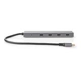 USB hub | 1x USB-C™ 3.2 Gen 2 Male | USB-C™ 3.2 Gen 2 Female with PD 3.0 / 3x USB-C™ 3.2 Gen 2 Female | 4-Port port(s) | USB 3.2 Gen 2 | USB-áramellátású | 10 Gbps-1