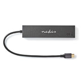 USB hub | 1x USB-C™ 3.2 Gen 2 Male | USB-C™ 3.2 Gen 2 Female with PD 3.0 / 3x USB-C™ 3.2 Gen 2 Female | 4-Port port(s) | USB 3.2 Gen 2 | USB-áramellátású | 10 Gbps-3
