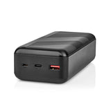 Hordozható töltő | 32000 mAh | 2.4 / 3.0 / 3.25 A | Kimenő csatlakozók száma: 2 | Kimeneti kapcsolat_ 1x USB-A / 1x USB-C™ | Bemenő csatlakozók: 1x Micro USB / 1x USB-C™ | PD3.0 45W / PD3.0 65W | Lítium-Polimer-4