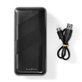 Hordozható töltő | 30000 mAh | 1.5 / 2.0 / 3.0 A | Kimenő csatlakozók száma: 2 | Kimeneti kapcsolat_ 1x USB-A / 1x USB-C™ | Bemenő csatlakozók: 1x Micro USB / 1x USB-C™ | PD3.0 20W | Lítium-Polimer-14