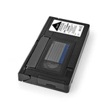 VHS Converter | Konverzió: VHS-C - VHS | Plug and Play | Fekete