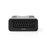 HDMI ™ Converter | HDMI™ Bemenet | SCART Aljzat | 1 irányú | 1080p | 1.2 Gbps | ABS | Fekete