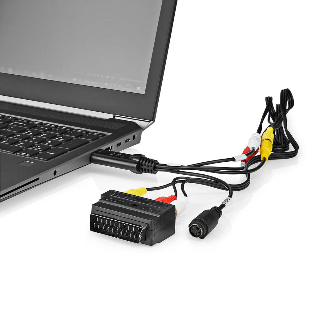 video Grabber | USB 2.0 | 480p | A / V kábel / Scart