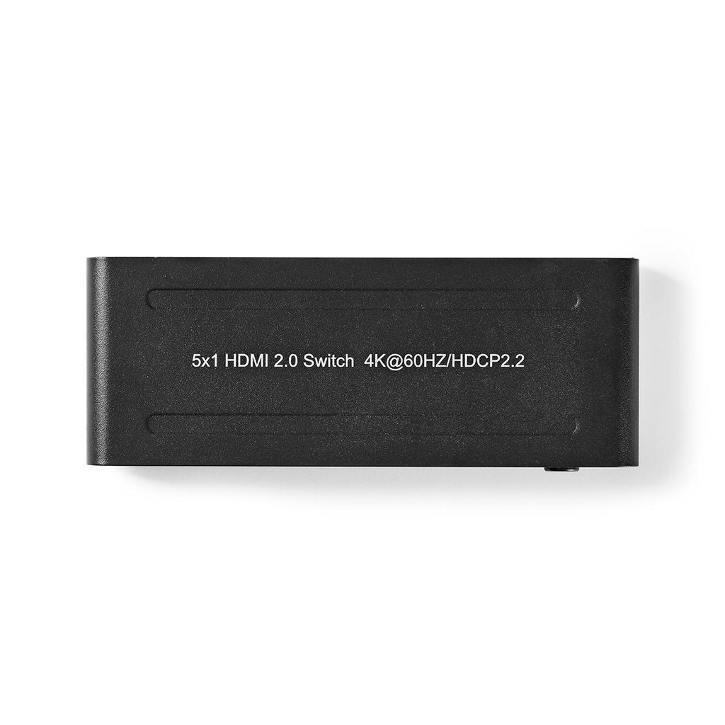 HDMI™ kapcsoló | 5 port - 5 db HDMI™ bemenet | 1 db HDMI™ kimenet | 60 kép/mp-es 4K2K/HDCP2.2