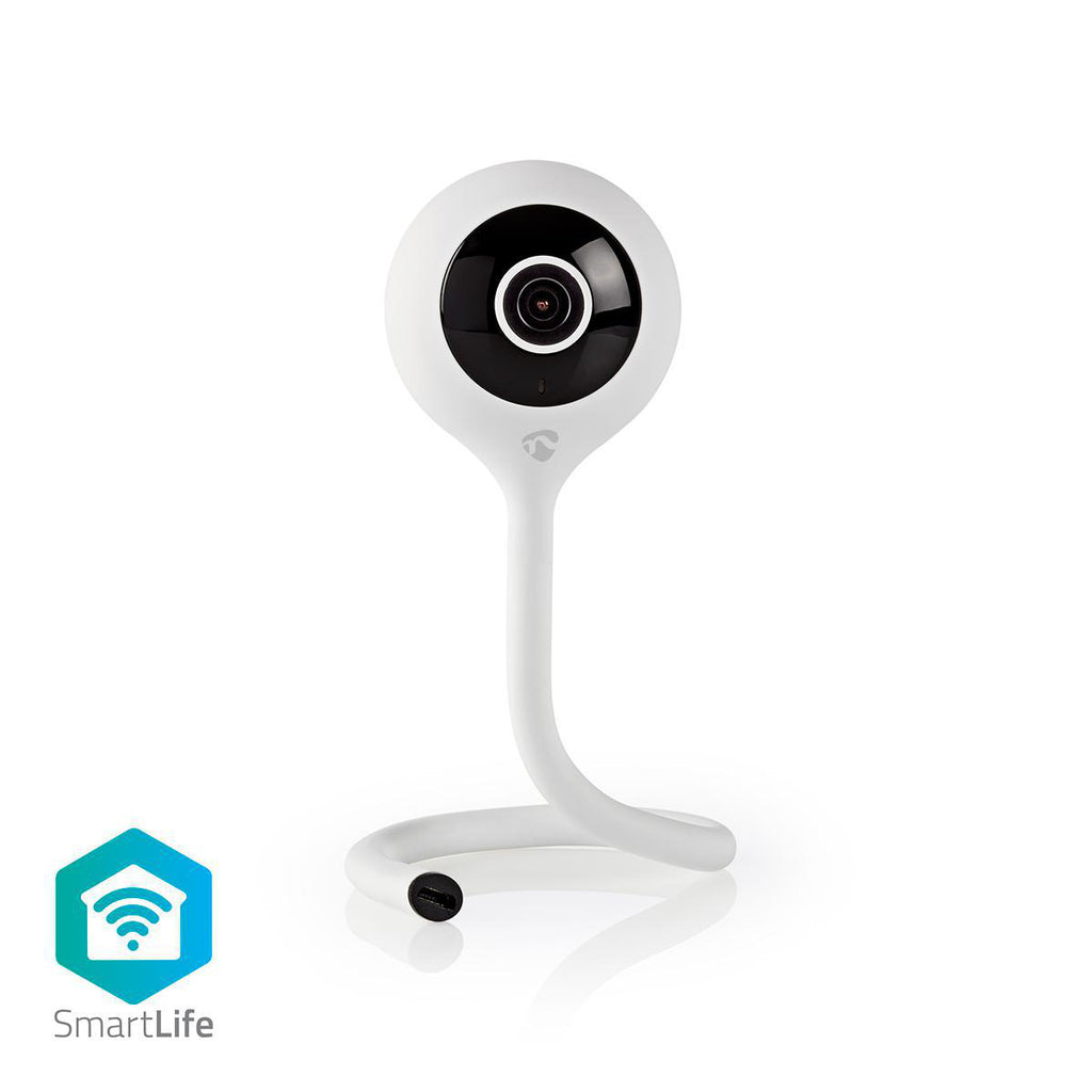 SmartLife beltéri kamera | Full HD 1080p | Felhő / Micro SD | Éjjellátó | Android™ & iOS | Wi-Fi | Fehér