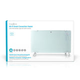 SmartLife Konvektor | Wi-Fi | Fürdőszobába alkalmas | Üveg Panel | 2000 W | 2 Hőbeállítások | LED | 15 - 35 °C | Állítható hőmérséklet | Fehér
