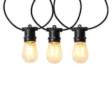 SmartLife Dekoratív Lámpák | Party LED füzér | Wi-Fi | Meleg Fehér | 10 db. LED | 9.00 m | Android™ | Izzó átmérő: 45 mm-1