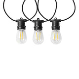 SmartLife Dekoratív Lámpák | Party LED füzér | Wi-Fi | Meleg Fehér | 10 db. LED | 9.00 m | Android™ | Izzó átmérő: 45 mm-2