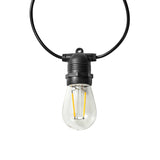 SmartLife Dekoratív Lámpák | Party LED füzér | Wi-Fi | Meleg Fehér | 10 db. LED | 9.00 m | Android™ | Izzó átmérő: 45 mm-4