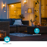 SmartLife Dekoratív Lámpák | Party LED füzér | Wi-Fi | Meleg Fehér | 10 db. LED | 9.00 m | Android™ | Izzó átmérő: 45 mm-7