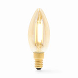 SmartLife LED izzó | Wi-Fi | E14 | 470 lm | 4.9 W | Meleg Fehér | 1800 - 3000 K | Üveg | Android™ / IOS | Gyertya | 1 db-3