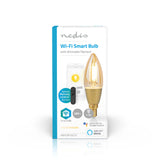SmartLife LED izzó | Wi-Fi | E14 | 470 lm | 4.9 W | Meleg Fehér | 1800 - 3000 K | Üveg | Android™ / IOS | Gyertya | 1 db-6