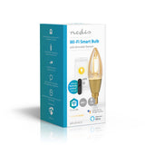 SmartLife LED izzó | Wi-Fi | E14 | 470 lm | 4.9 W | Meleg Fehér | 1800 - 3000 K | Üveg | Android™ / IOS | Gyertya | 1 db-8
