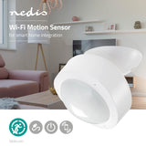 SmartLife Motion Sensor | Wi-Fi | USB-áramellátású | IP20 | Érzékelő szöge: 120 ° | Érzékelő hatósugara: 10.0 m | Android™ / IOS | Fehér