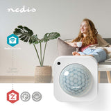 SmartLife Motion Sensor | Zigbee 3.0 | Elemes Áramellátás / USB-áramellátású | Érzékelő szöge: 100 ° | Érzékelő hatósugara: 7 m | Max. akku élettartam: 24 Hónap | Fehér-1